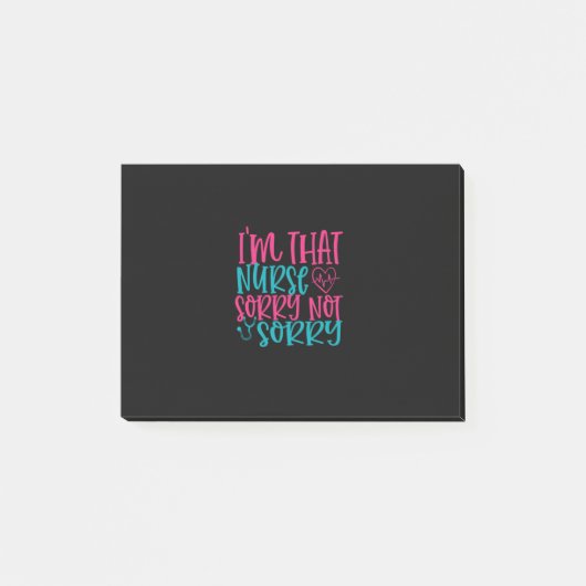 Verzekeringscadeau | Im dat de verpleegster het ni Post-it® Notes (Voorkant)