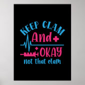 Verzekeringscadeau | Kalm houden en niet dat klusj Poster (Voorkant)