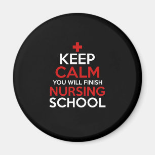 Verzekeringscadeau   Kalm houden Je zult klaar zij Magneet