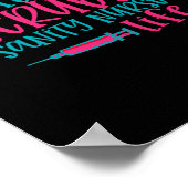 Verzekeringscadeau | Koffieborsten Sanity Nurse Li Poster (Hoek)