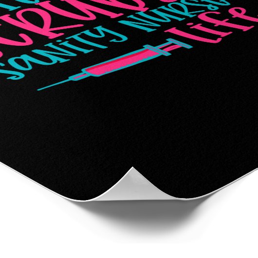 Verzekeringscadeau | Koffieborsten Sanity Nurse Li Poster (Hoek)