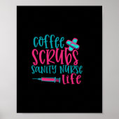 Verzekeringscadeau | Koffieborsten Sanity Nurse Li Poster (Voorkant)