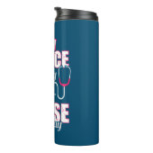 Verzekeringscadeau | Leuk dat ik je verpleegster b Thermosbeker (Geroteerd rechts)