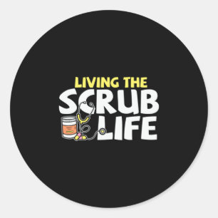 Verzekeringscadeau Leven van de wieg Ronde Sticker
