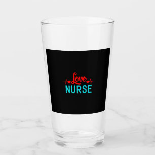 Verzekeringscadeau Love Nurse Glas