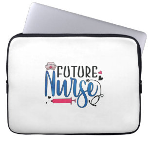 Verzekeringscadeau   Toekomstige verpleegsters Laptop Sleeve