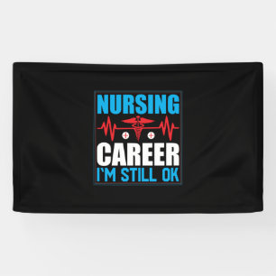 Verzekeringscadeau Verpleegkundigen Ik ben nog s Spandoek