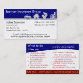 Verzekeringsinstellingen 3,5 x 2,5 inch, 100 pack, visitekaartje (Voorkant / Achterkant)