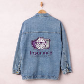 Verzekeringsintelligentie hersenen denim jacket (Hangar)