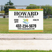 verzekeringsmaatschappij spandoek (Insitu)