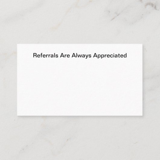 Verzekeringsmakelaar Moderne Visitekaartjes (Achterkant)