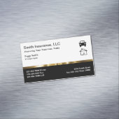 Verzekeringsmakelaar Visitekaartje Magneten (Voorbeeld)