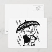 verzekeringsman briefkaart (Voorkant / Achterkant)