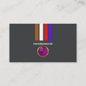 Verzekeringsmanager Colorful Umbrella Visitekaartj Visitekaartje (Achterkant)