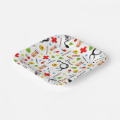 Verzekeringspartij Papieren Bordje (Gebogen)