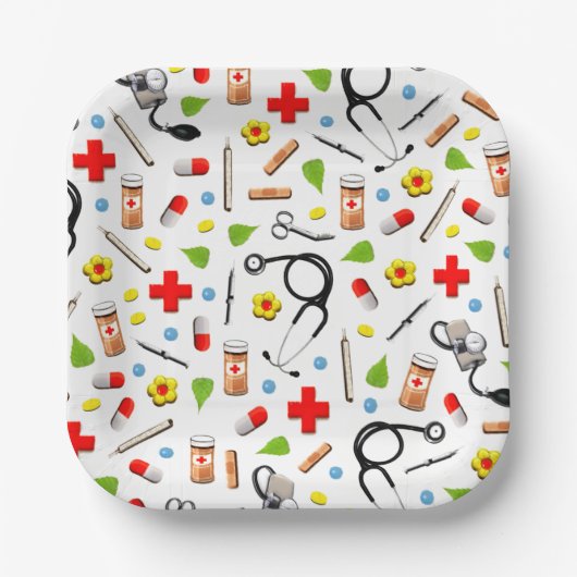 Verzekeringspartij Papieren Bordje (Voorkant)