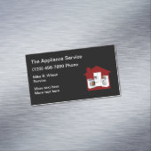 Verzekeringsservice voor Cool Home-apparaten Magnetisch Visitekaartje (Voorbeeld)