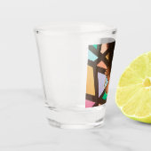 Verzen in haar shotglas shot glas (Links)