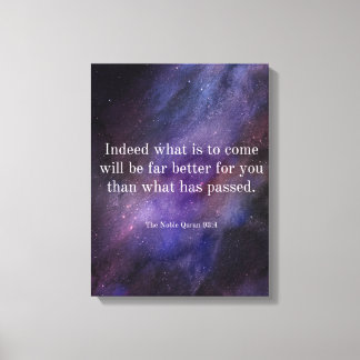 Verzen uit de Koran | Islamitische Gift Wall art Canvas Afdruk