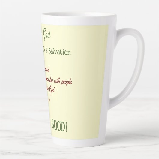 Verzen verheffen Faith Latte Mok (Rechts)