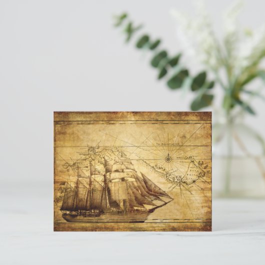 Verzend Briefkaart (Staand voorkant)