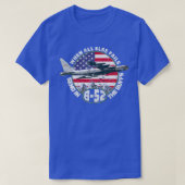 Verzend in het Boeien B52 Stratofort Bomberontwerp T-shirt (Design voorkant)