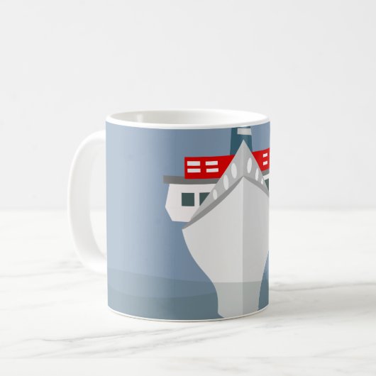 Verzend Koffiemok (Voorkant links)