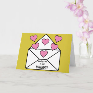 Verzend Liefde Verjaardag Kaart