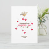 Verzend Love Bird Valentijnsdag Kaart (Staand voorkant)