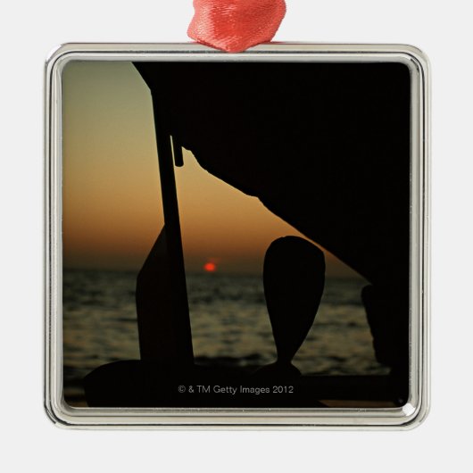 Verzend Metalen Ornament (Voorkant)