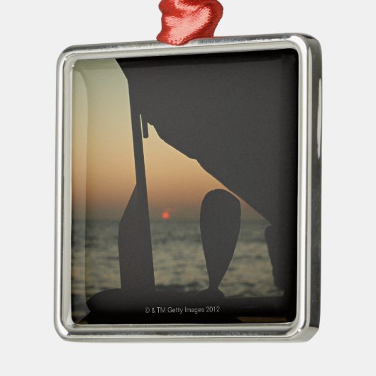 Verzend Metalen Ornament (Links)