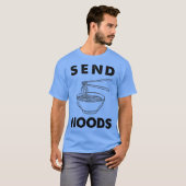 Verzend Noods Funny Ramen Noodle T-shirt (Voorkant volledig)