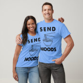 Verzend Noods Funny Ramen Noodle T-shirt (Unisex)
