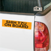 Verzend Tzu aan boord Aangepaste Bumperstickers (Op Truck)