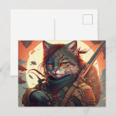 Verzend Uw Bericht met de Briefkaarten van de Kat (Voorkant / Achterkant)