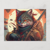 Verzend Uw Bericht met de Briefkaarten van de Kat (Voorkant)