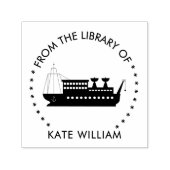 Verzend vanuit de bibliotheek van Ronde stempel (Design)