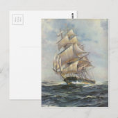 Verzend verzendkosten voor ouderen briefkaart (Voorkant / Achterkant)