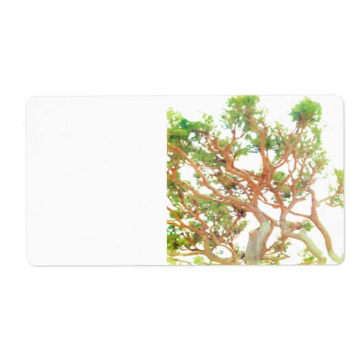 verzendadres label (Voorkant)