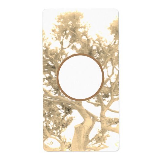 Verzendadres Label ART EN DESIGN STIJL (Voorkant)