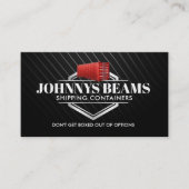 Verzendcontainers Visitekaartjes (Voorkant)