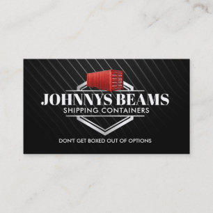 Verzendcontainers Visitekaartjes