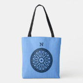 Verzenden en compileren N grafisch Tote Bag (Achterkant)