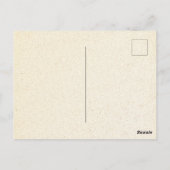 Verzenden in een fles | Contact houden Briefkaart (Achterkant)