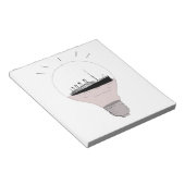 Verzenden in een lamp notitieblok (Schuin)