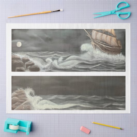 Verzenden in het 's nachts ontkoppelen papier (Craft)