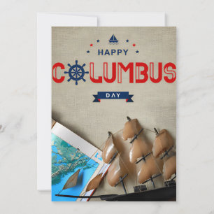 Verzenden & Kaart Happy Columbus Day