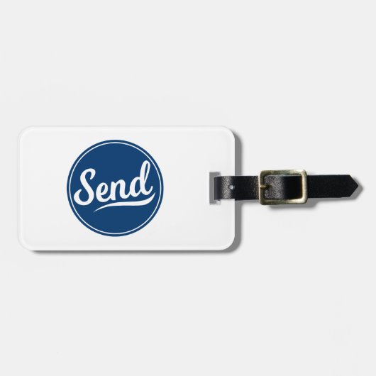 Verzenden Logo Bagagelabel (Voorkant horizontaal)