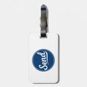 Verzenden Logo Bagagelabel (Achterkant verticaal)