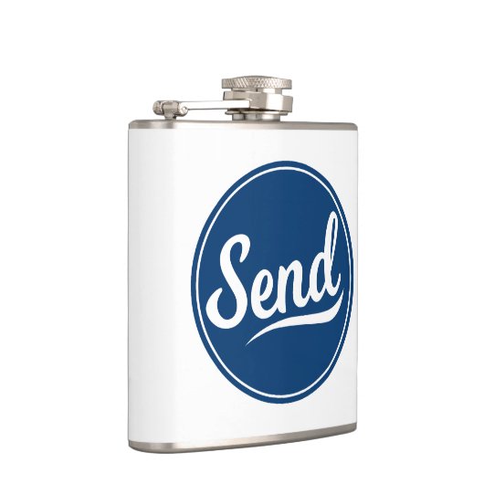 Verzenden Logo Heupfles (Rechts)